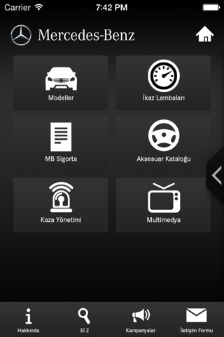 Mercedes-Benz Katalog screenshot 2