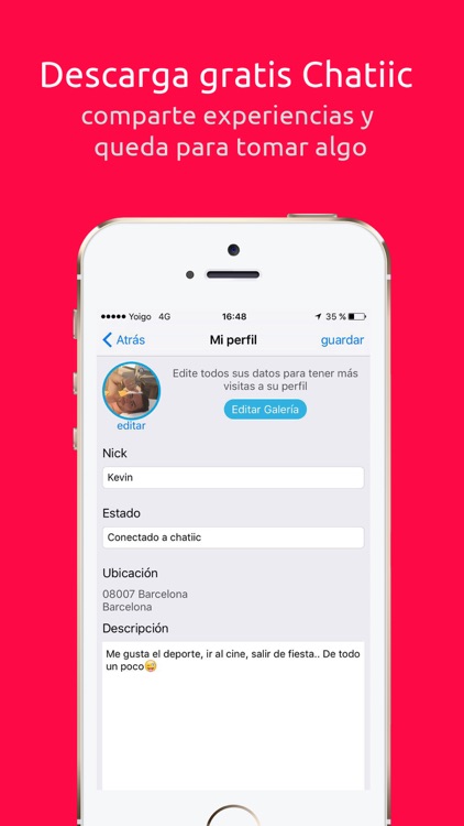 Chatiic - Conocer gente nueva screenshot-4