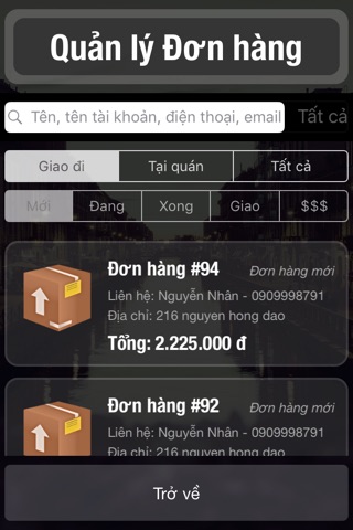 Mua Cafe Ngon - Chủ Quán screenshot 4