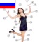 Using this free application, you will learn 75 most important body parts words in Russian language