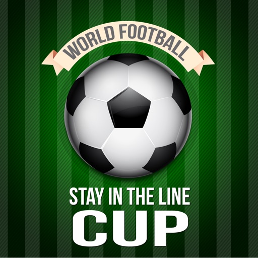 World Football Stay In The Line Cup Icon