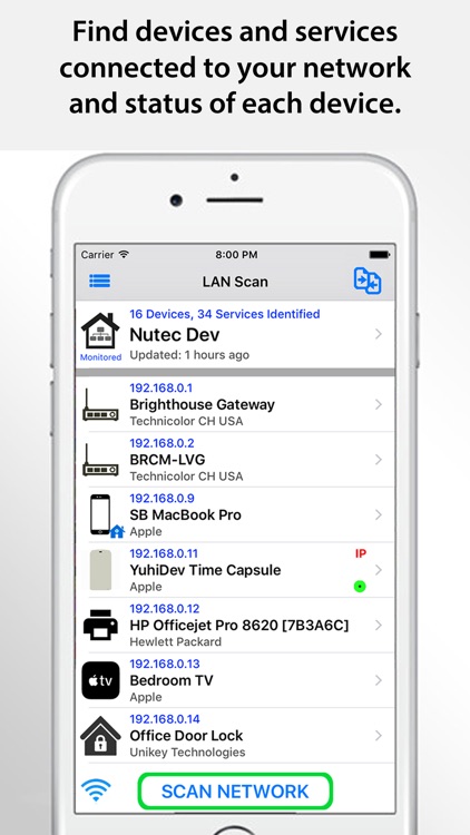 Home Scan - Connected Home Security Scanner