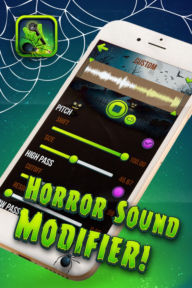 Scary Voice Record.er – Horror Sound Change.r and Modifier with Cool Audio Effect.s screenshot 3