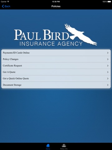 Paul Bird Insurance Agency HD screenshot 4