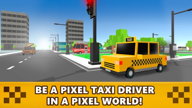 Pixel Loop Taxi Race 3D Full(圖1)-速報App