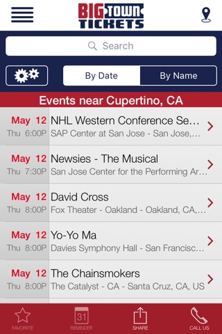 Big Town Tickets screenshot 2