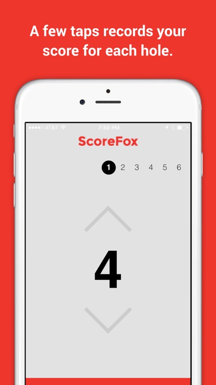 ScoreFox - Simple Golf Scoring