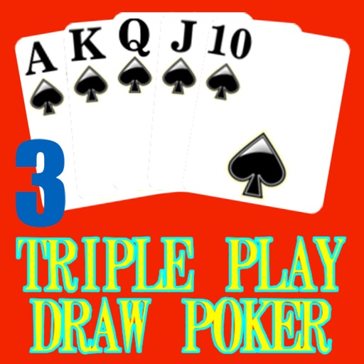 Triple 3 Play Draw Poker iOS App