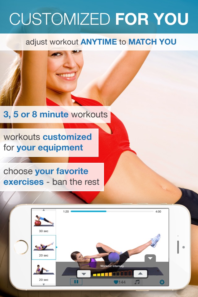 Easy Ab Workouts - Flatten and Tone Your Stomach and Back Fat screenshot 2