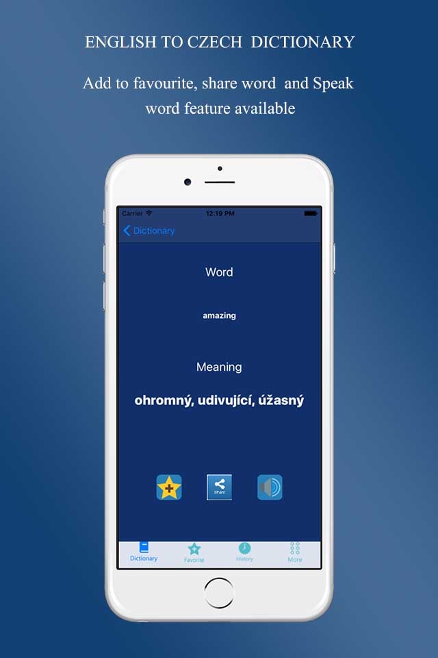 English-Czech Offline Dictionary Free screenshot 3