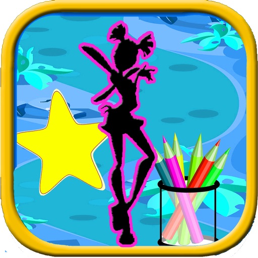 Color Page Draw Winx Club Edition iOS App