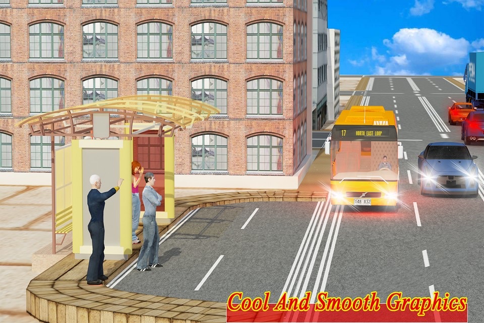 City Bus Simulator Free screenshot 3