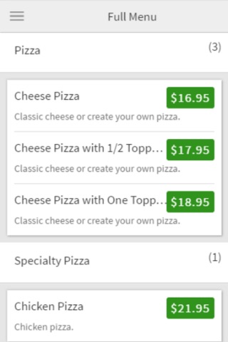 Pizza Mercato Ordering screenshot 3