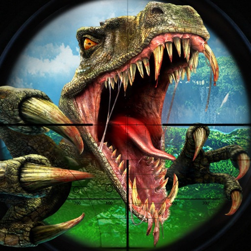 Real Dinosaur Hunter Park 2016 - Jurassic Era Carnivores Hunting season Icon