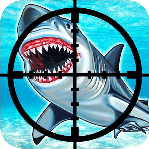 2016 Scary Shark Hunting : Under Water Hunter Attacking Trick Icon