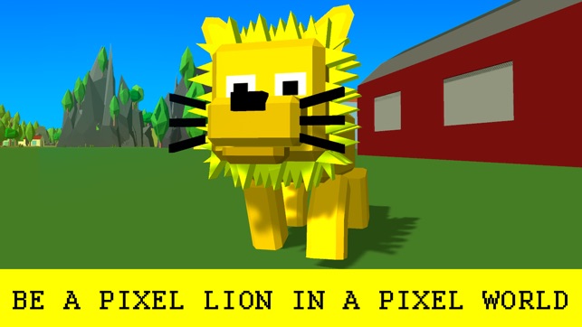 Cube Lion Survival Simulator Free