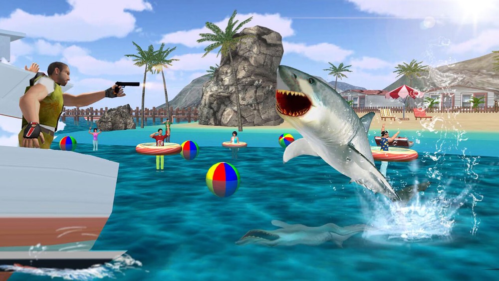 Shark Attack Revenge on Innocent Fisherman Boats Free Fishing Games hack tool