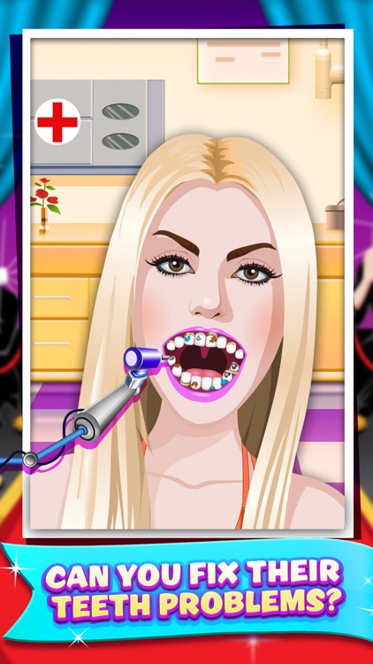 Celebrity Dentist Doctor Salon Kids Game Free