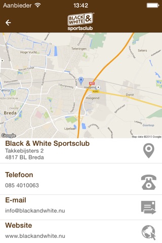 Black & White Sportsclub screenshot 3