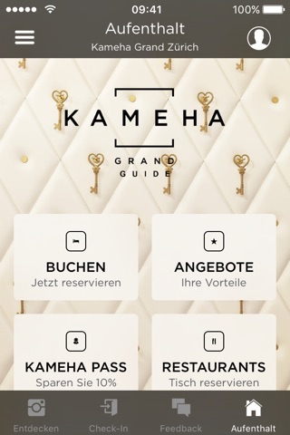 Kameha Grand Zürich App screenshot 2