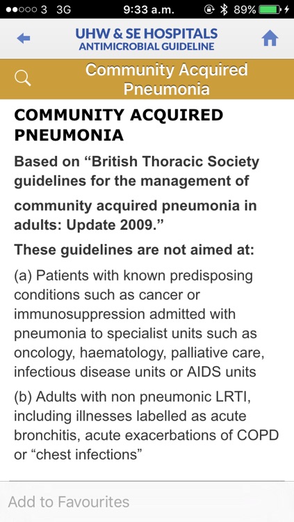 UHW Antimicrobial Guidelines screenshot-3