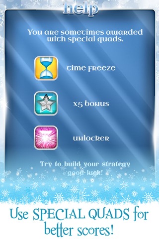 Ice Princess Frozen Snowflake matching Puzzle Game screenshot 3