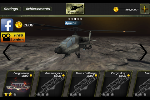 Helicopter 3D Flight Simulator 2 screenshot 3