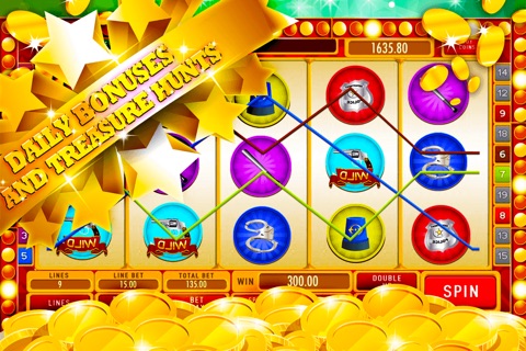 Detective's Slot Machine:Place a bet on the lucky policeman and earn lots of virtual coins screenshot 3