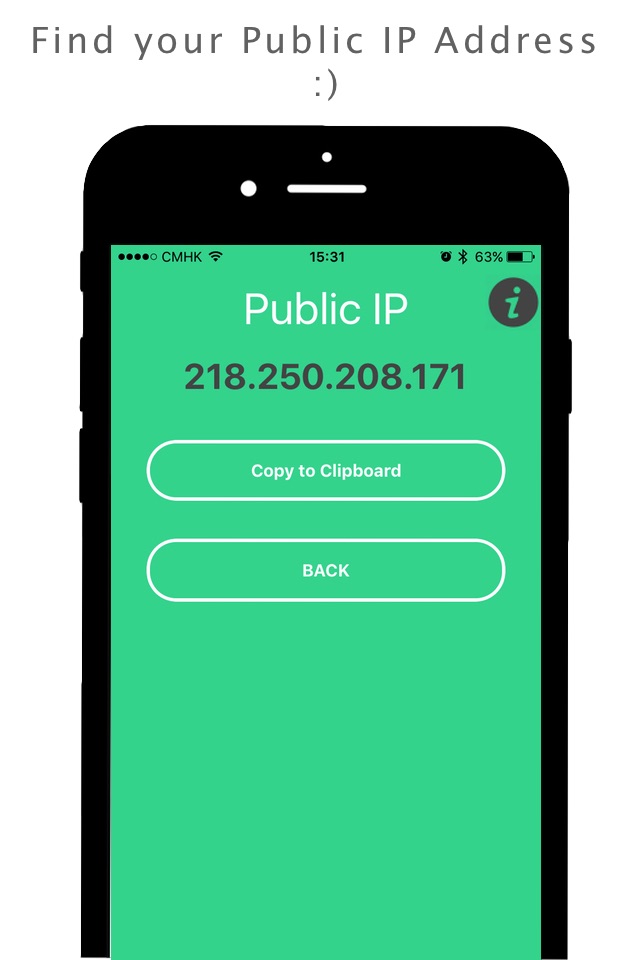 My Public IP - IP地址查询, To Get My IP Address screenshot 2