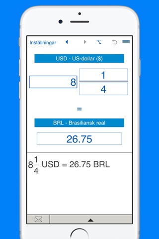 US Dollar to Brazilian Real and Brazilian Real to Dollar US price and currency converter screenshot 4