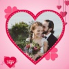 Valentine's Day Photo Frame - Romantic Picture Frames & Photo Editor