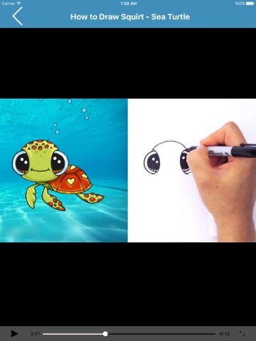 How to Draw Characters - Dory Version for iPad screenshot 2