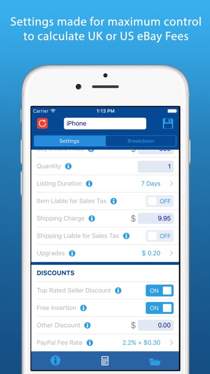 My Agent Pro – Profit/Fee Calculator for eBay & PayPal
