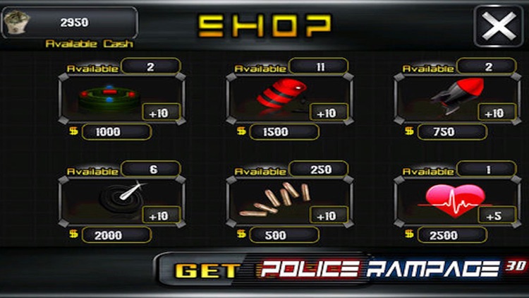 Police Rampage 3D Free ( Car Racing & Shooting Game ) screenshot-4