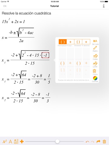 MathPad screenshot 3