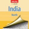 Север Индии. Туристическая карта.