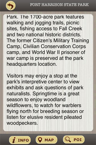 Indiana State Parks And National Parks Guide screenshot 4