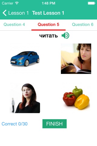 Learn Russian By Picture and Sound - Easy to learn Russian vocabulary screenshot 3