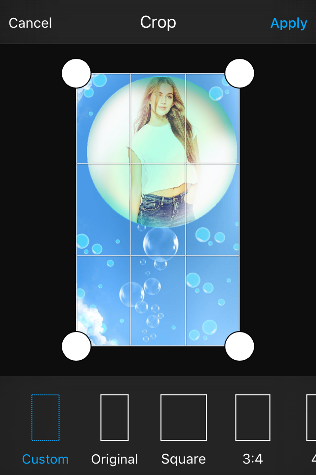 Bubble Photo Frame