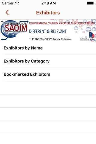 SAOIM2016 screenshot 4