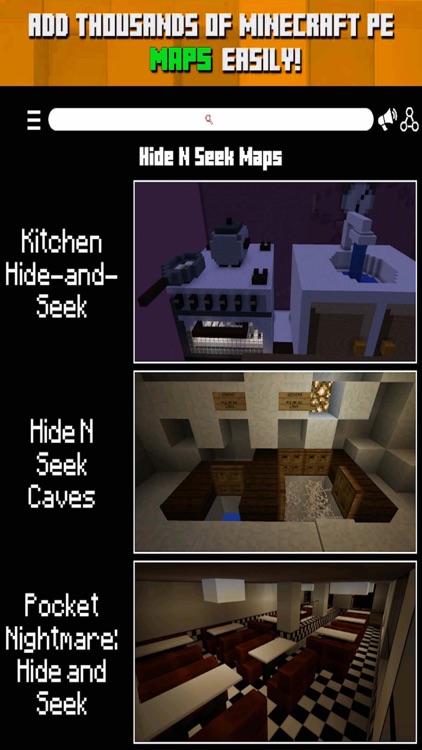 Hide and Seek maps Minecraft APK for Android Download