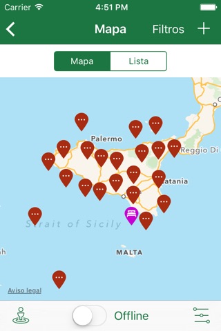 Sicilia Guida Verde Touring screenshot 4