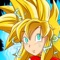 Created Super Saiyan Girls for iPhone and iPad