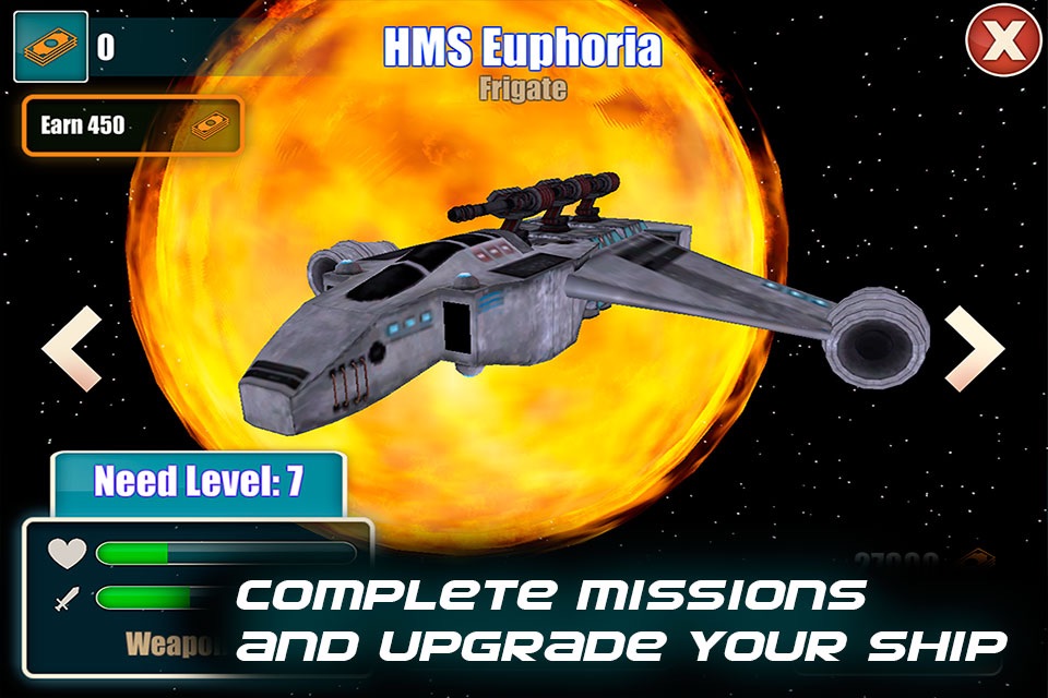 Spaceship Fighting Battle Wars 3D screenshot 3
