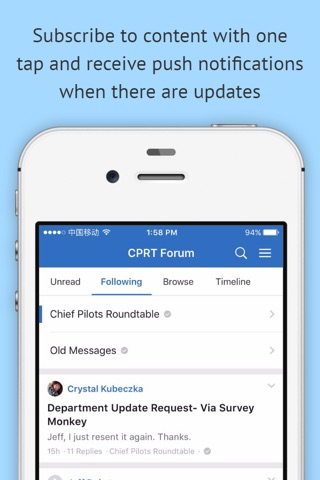 CPRT Forum screenshot 3