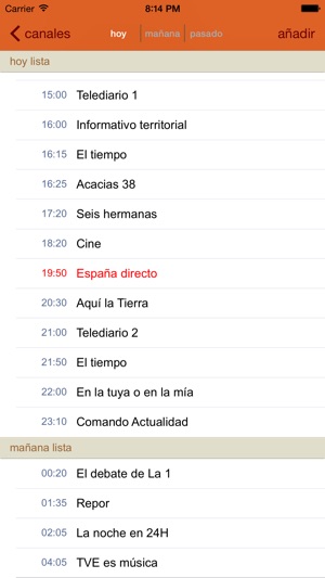 España listados de TV(圖2)-速報App