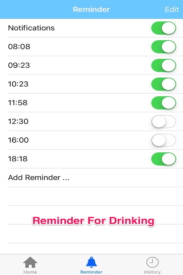 Drink Water Reminder - Tracking Daily Water Intake screenshot 2