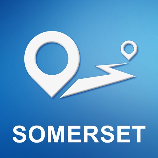 Somerset, UK Offline GPS Navigation & Maps icon