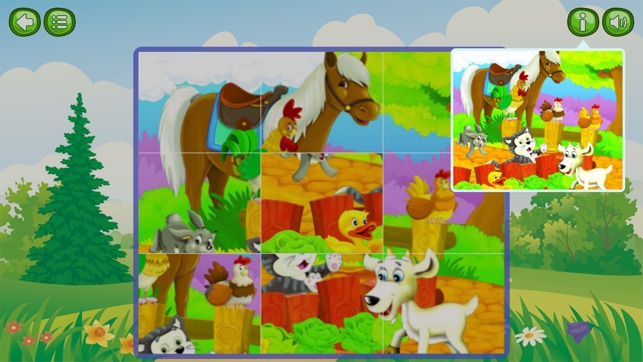 Animal & Zoo Jigsaw Cartoon Puzzle For Kids(圖4)-速報App