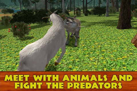 Wild Goat Survival Simulator 3D Full screenshot 3